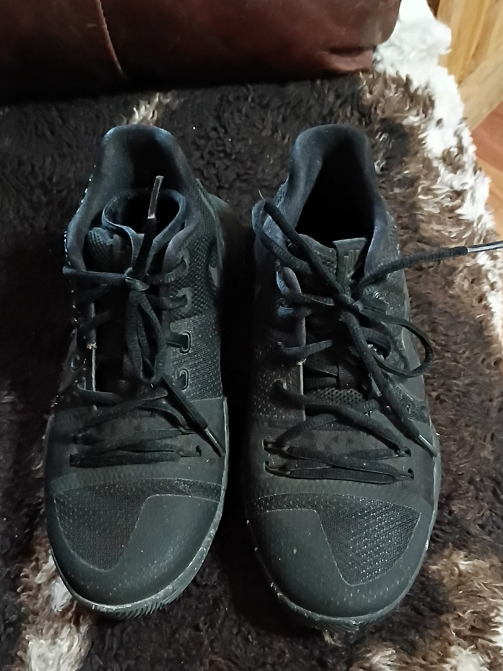 Nike Black Kids' Low-Top Sneakers